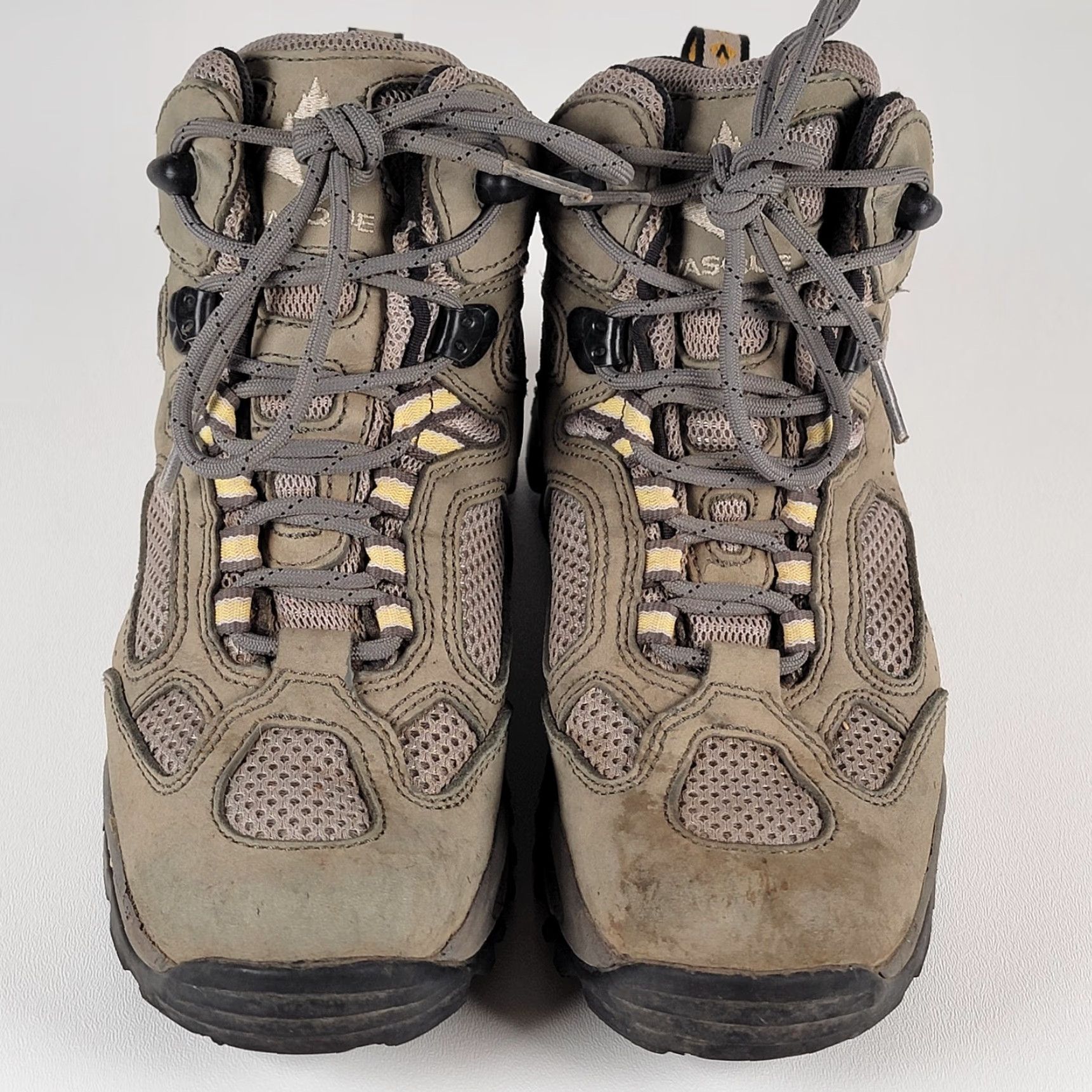 Vasque Vasque Leather Hiking Boot Waterproof Beige Women's Size 6.5 Lace Up Size US 7 / IT 37 - 2 Thumbnail