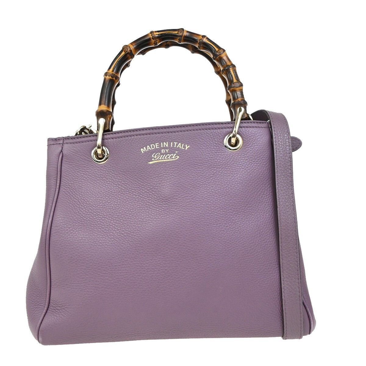 Gucci Gucci Bamboo shopper bag Leather Size ONE SIZE - 1 Thumbnail