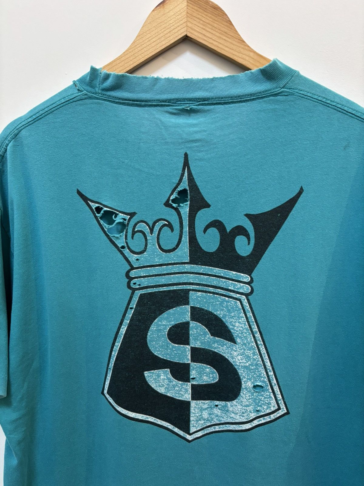 Stussy Vintage 80's Stussy S Crown Logo Size US XL / EU 56 / 4 - 5 Thumbnail