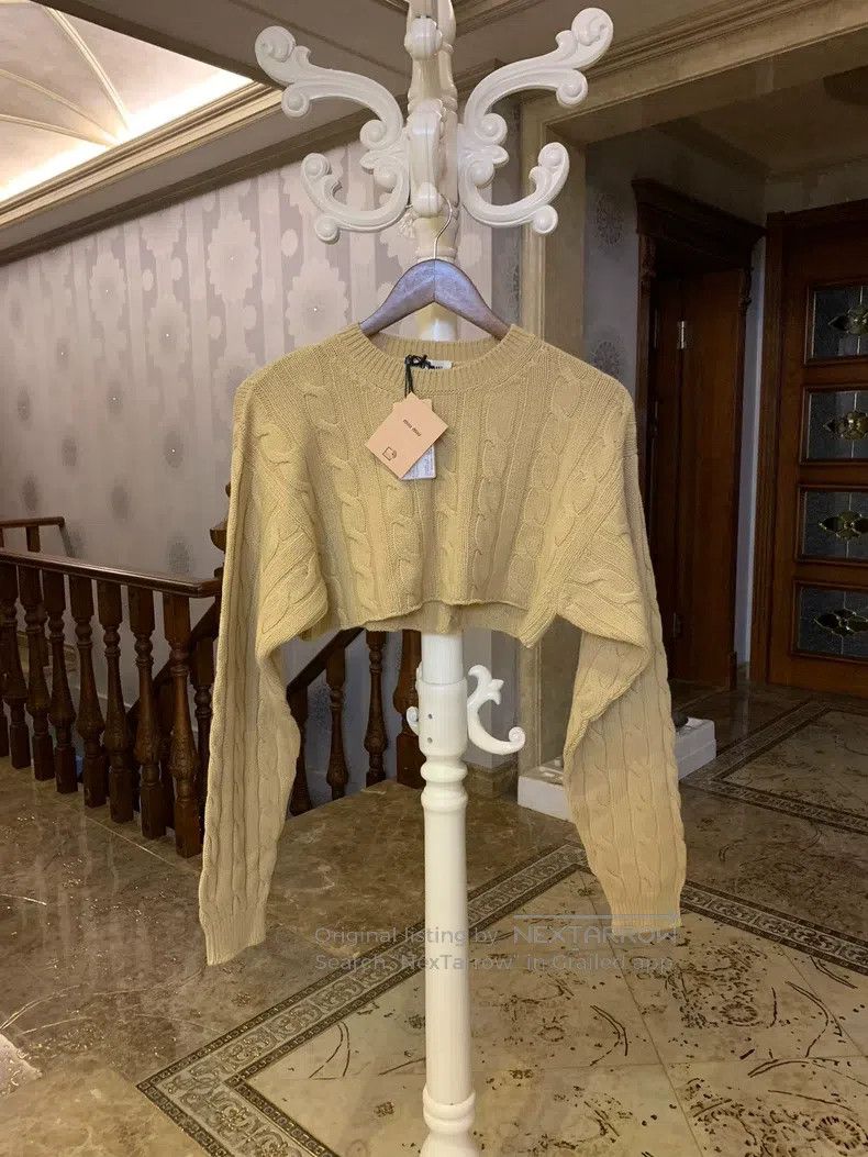 Miu Miu Miu Miu 36 Knitted sweater Size XS / US 0-2 / IT 36-38 - 1 Thumbnail