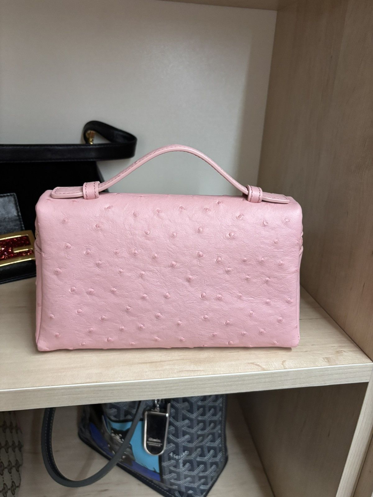 Loro Piana Loro Piana L19 ostrich leather bag Size ONE SIZE - 6 Thumbnail