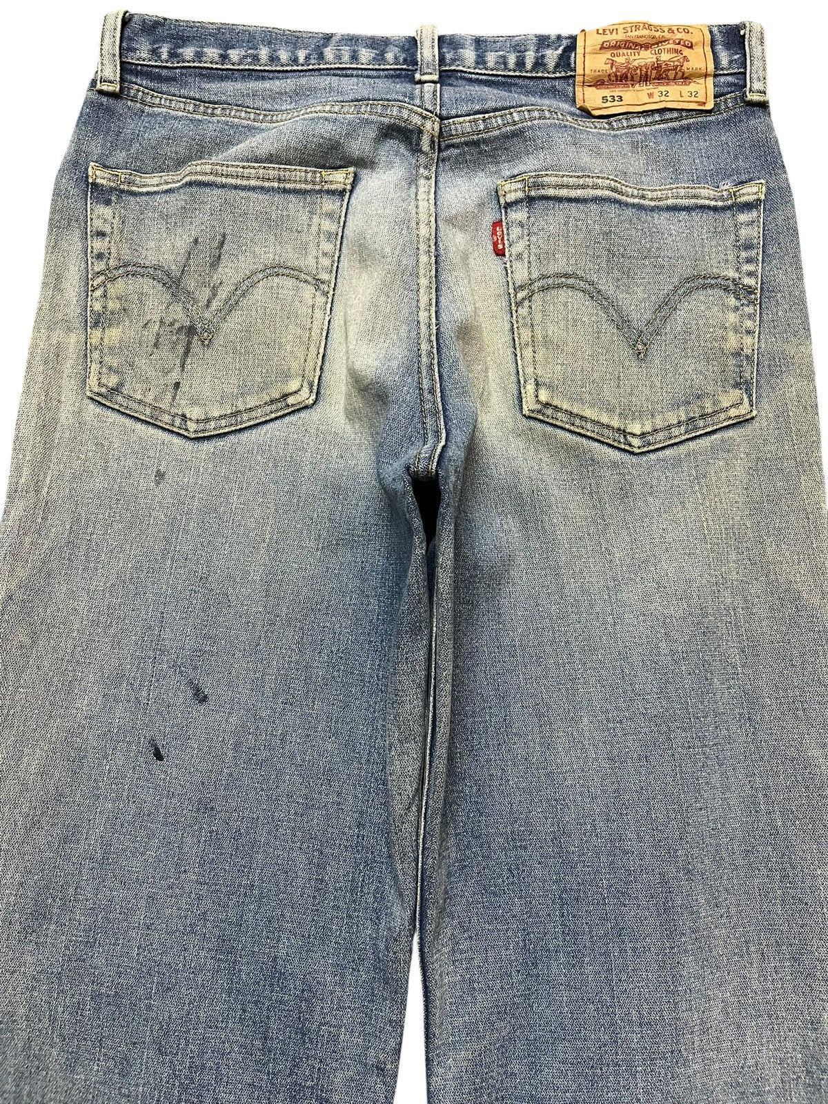 Levi's Vintage Levi’s 533 Grunge Faded Distressed Denim Size US 31 - 6 Thumbnail