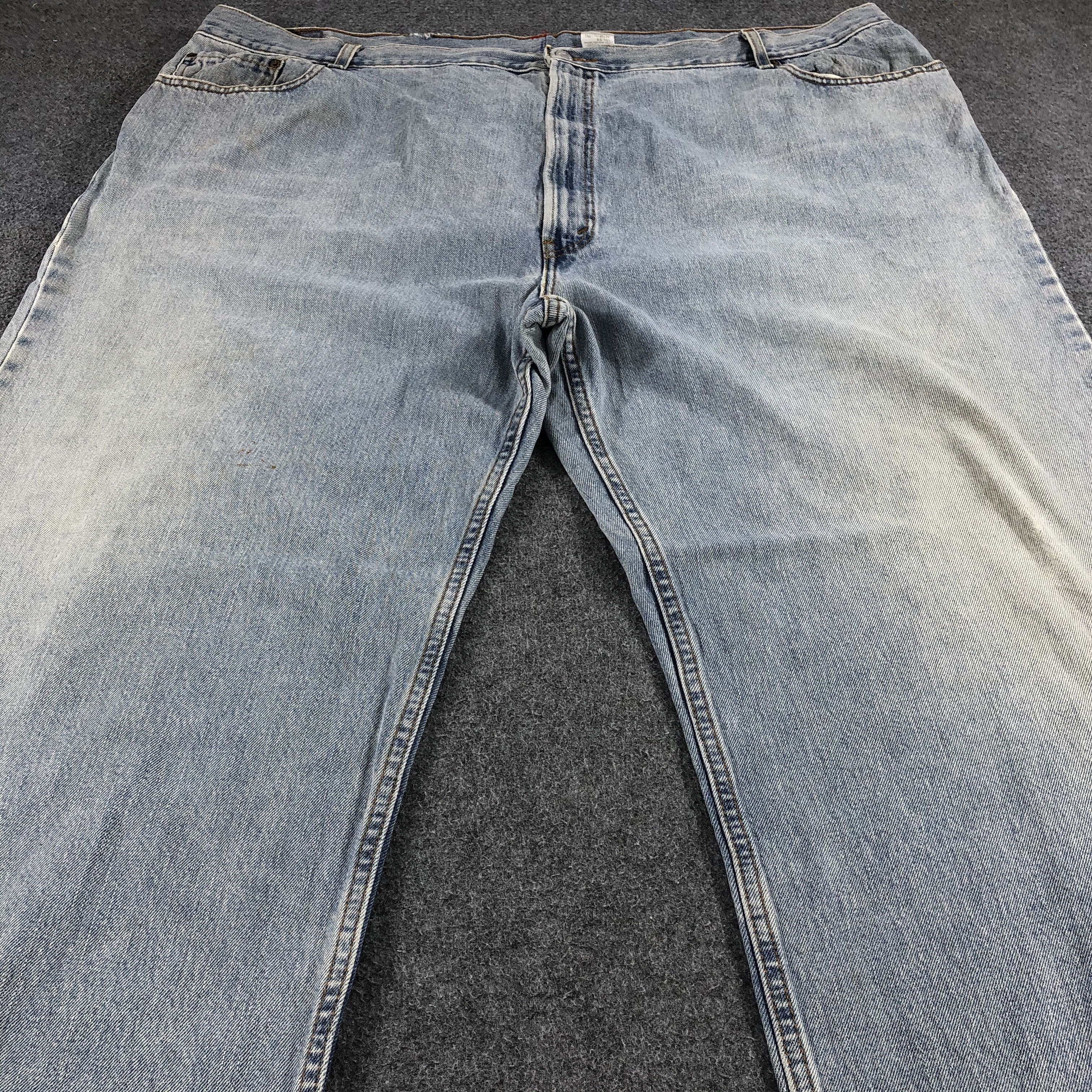 Levi's W51 Light Wash Vintage Levis 550 Jeans-J1176 Size US 44 / EU 60 - 3 Thumbnail