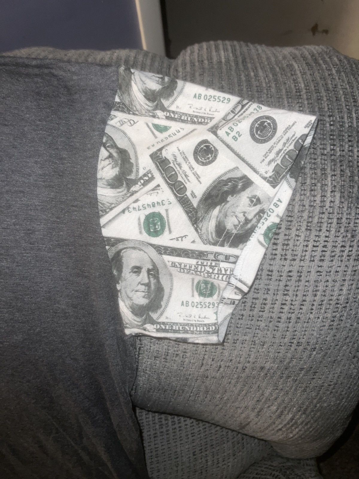 Hypebeast Fresh Laundry Diamond Logo Money All-Over Tee Size US L / EU 52-54 / 3 - 10 Thumbnail
