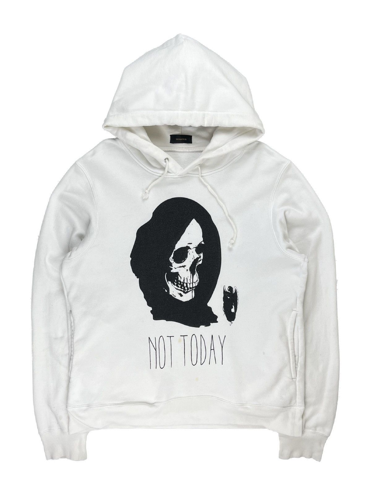 Undercover AW17 Undercover Not Today Grim Reaper Skeleton Hoodie Size US M / EU 48-50 / 2 - 1 Thumbnail