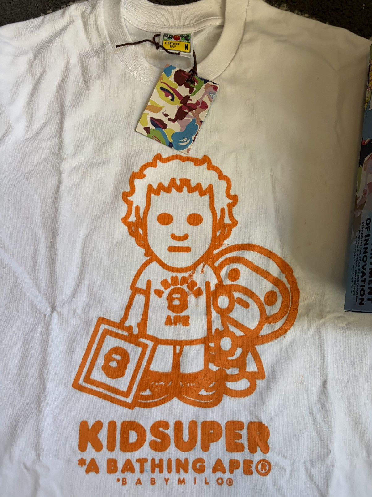 Bape BAPE x KidSuper Custom 1/1 Tee T Shirt Cereal Box Size US M / EU 48-50 / 2 - 3 Thumbnail