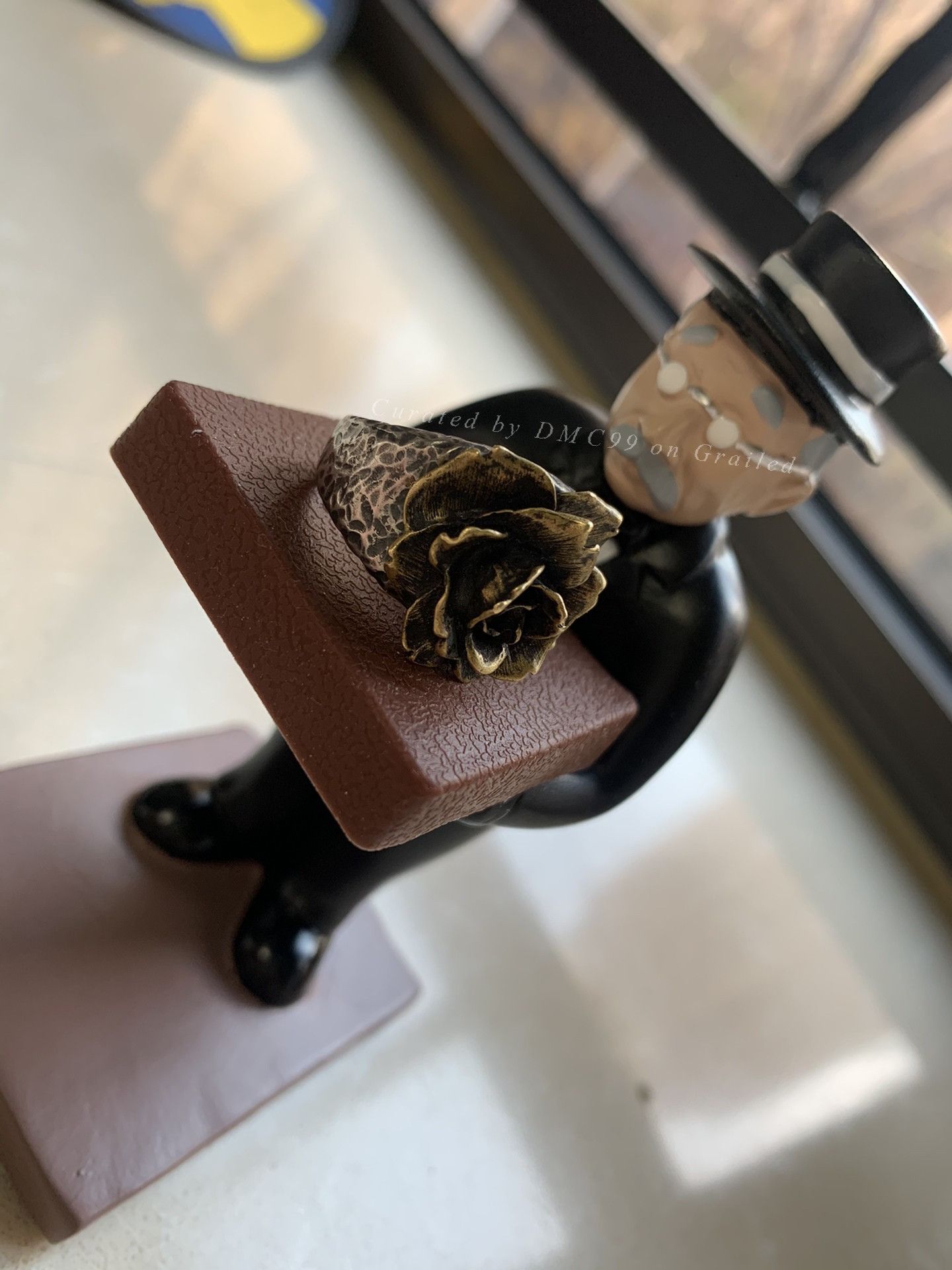 Galvan Galcia Copper Rose Ring Size ONE SIZE - 1 Thumbnail
