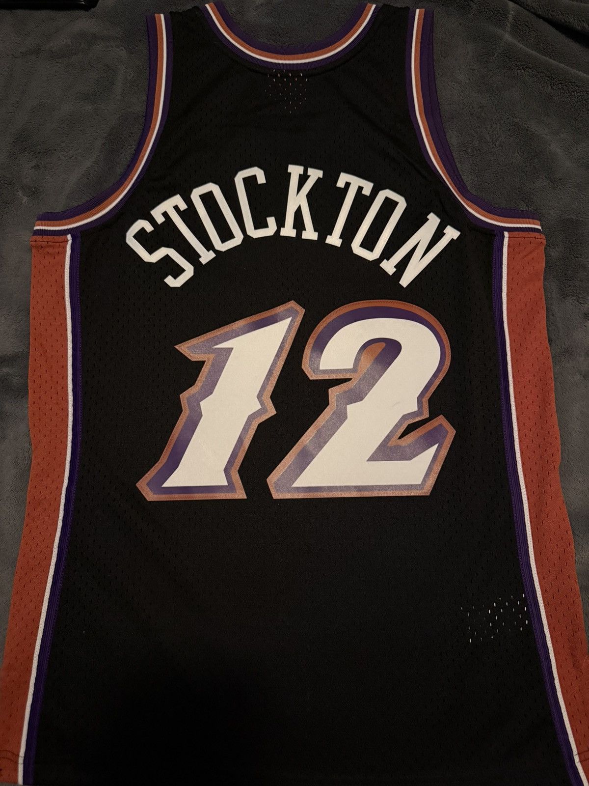 Mitchell & Ness John Stockton Jersey Size US M / EU 48-50 / 2 - 2 Thumbnail