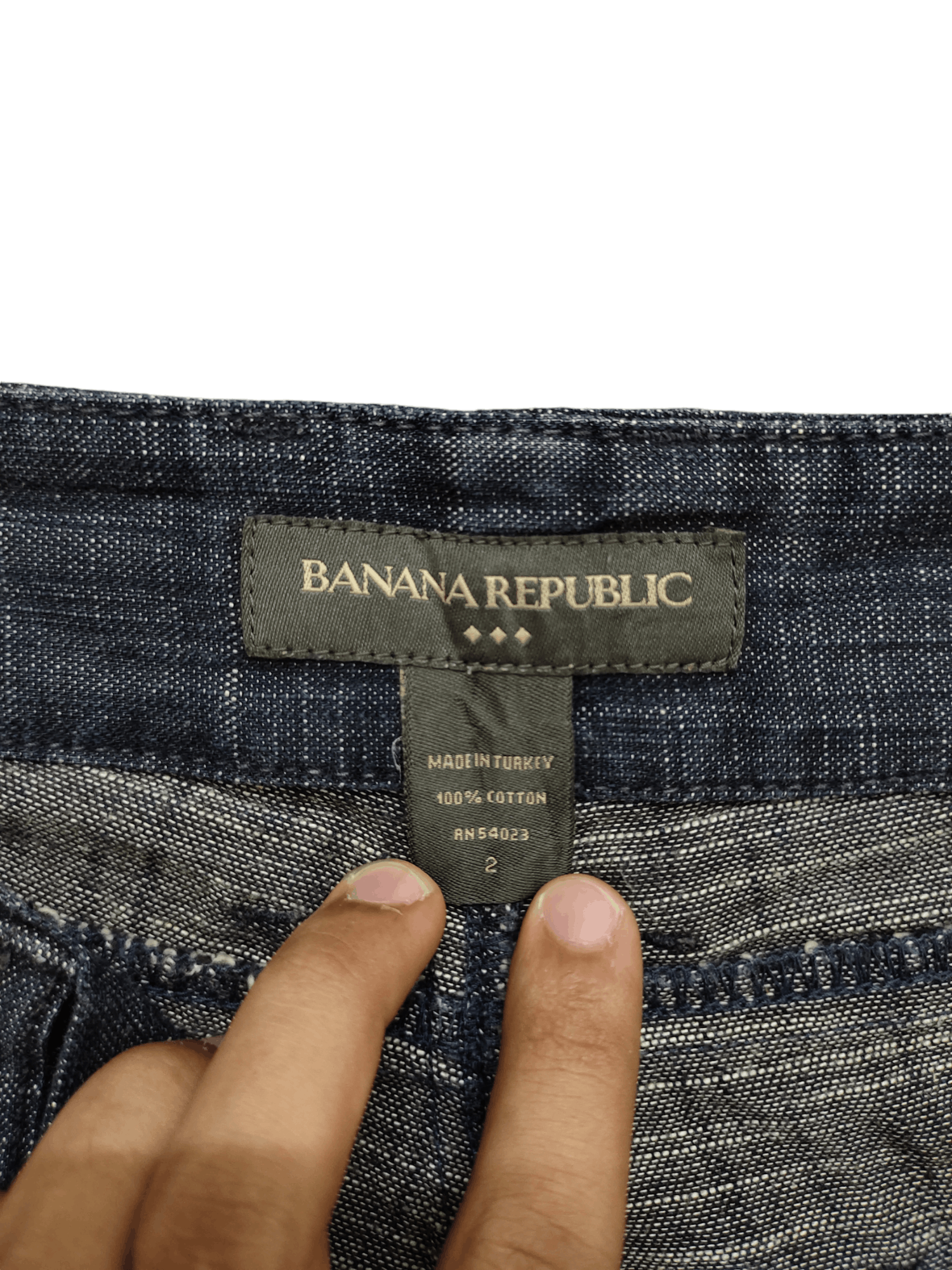 Comme des Garcons × Undercover Loose Jeans Banana Republic Distress Denim Wide Leg Low Rise Size US 29 - 18 Thumbnail