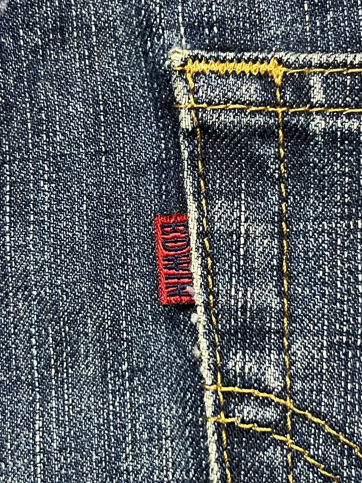 Edwin Baggy Vintage Edwin 503z - Faded Mud Wash, Distressed Denim Size US 30 / EU 46 - 13 Thumbnail