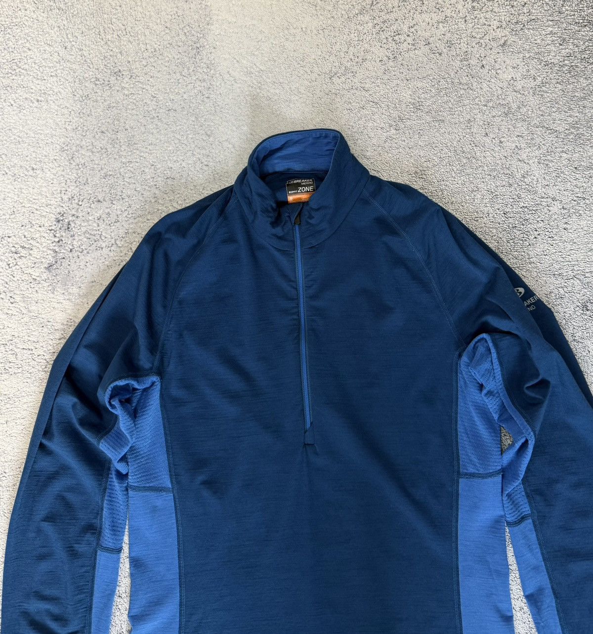 Icebreaker Icebreaker Merino Bodyfit Zone 1/4 Zip Base Layer MenS Wool Size US S / EU 44-46 / 1 - 8 Thumbnail