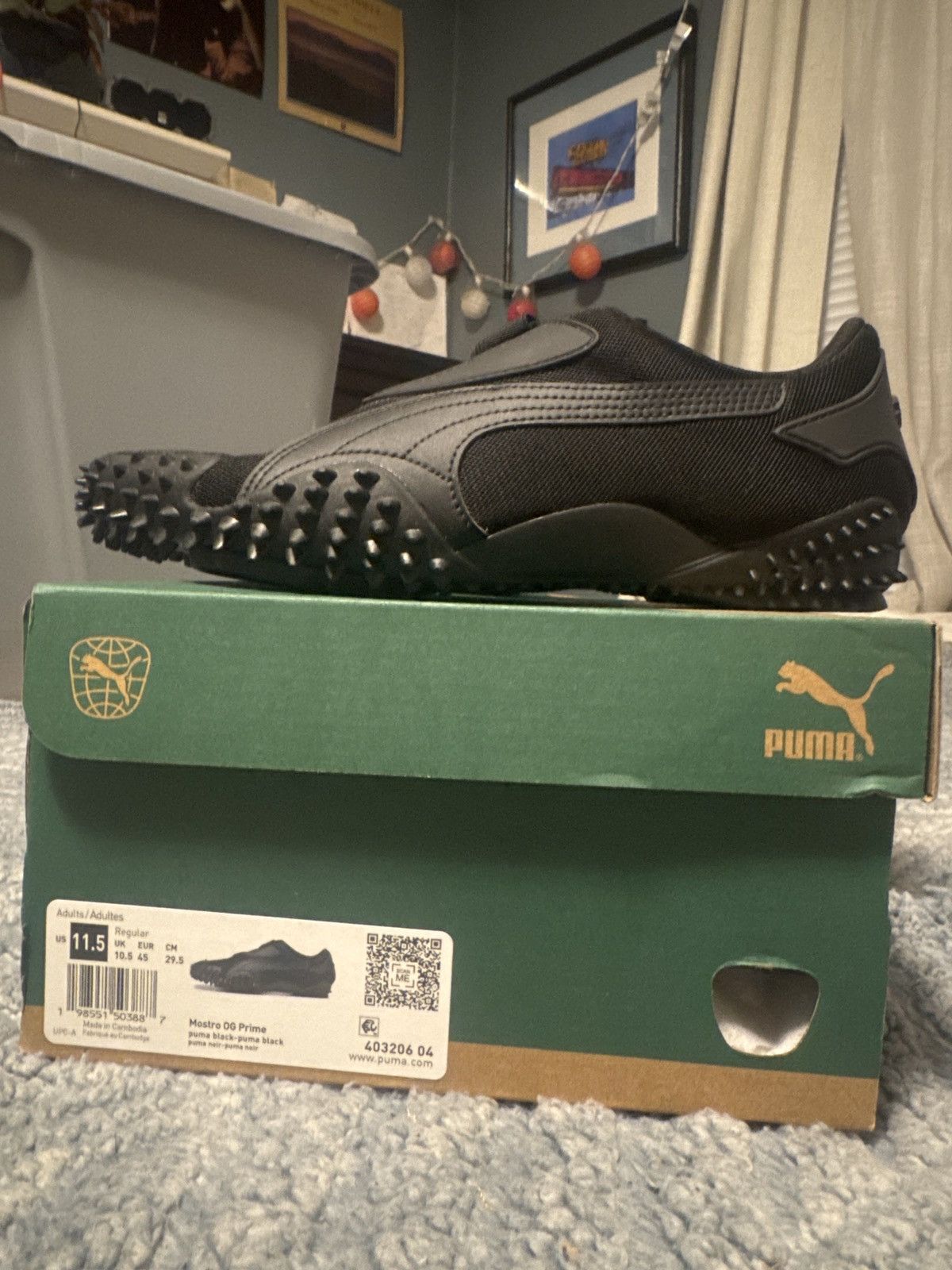 Puma Puma Mostro Triple Black Size US 11.5 / EU 44-45 - 2 Thumbnail