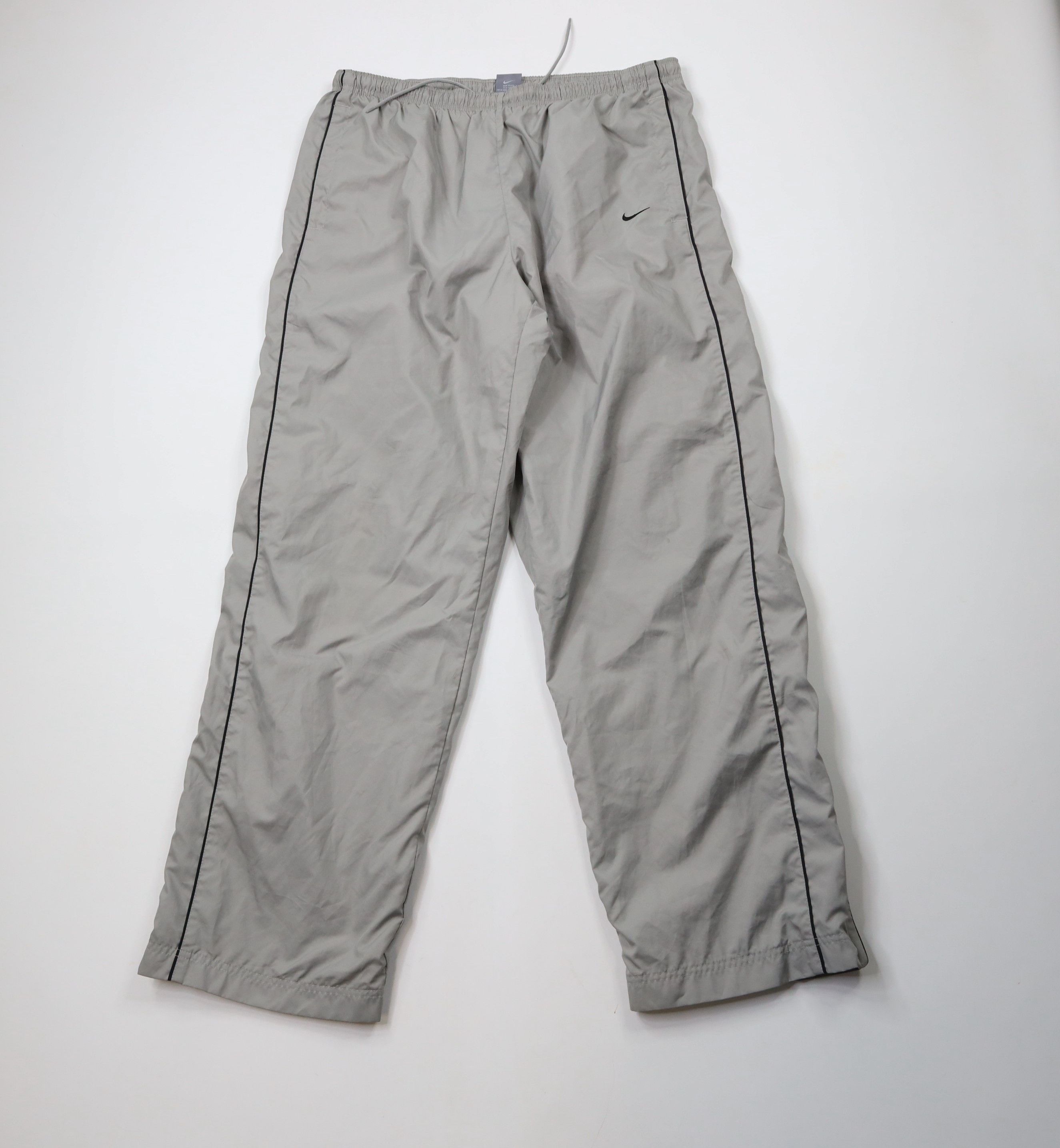 Nike × Vintage Vintage Nike Travis Scott Mini Swoosh Lined Wide Leg Pants Size US 36 / EU 52 - 1 Thumbnail