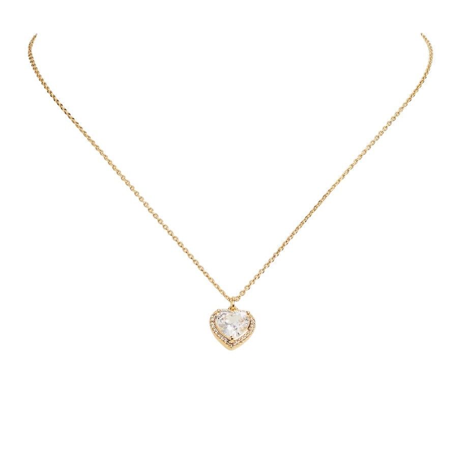 Kate Spade Kate Spade New York CZ heart pendant necklace Box included Size ONE SIZE - 3 Thumbnail