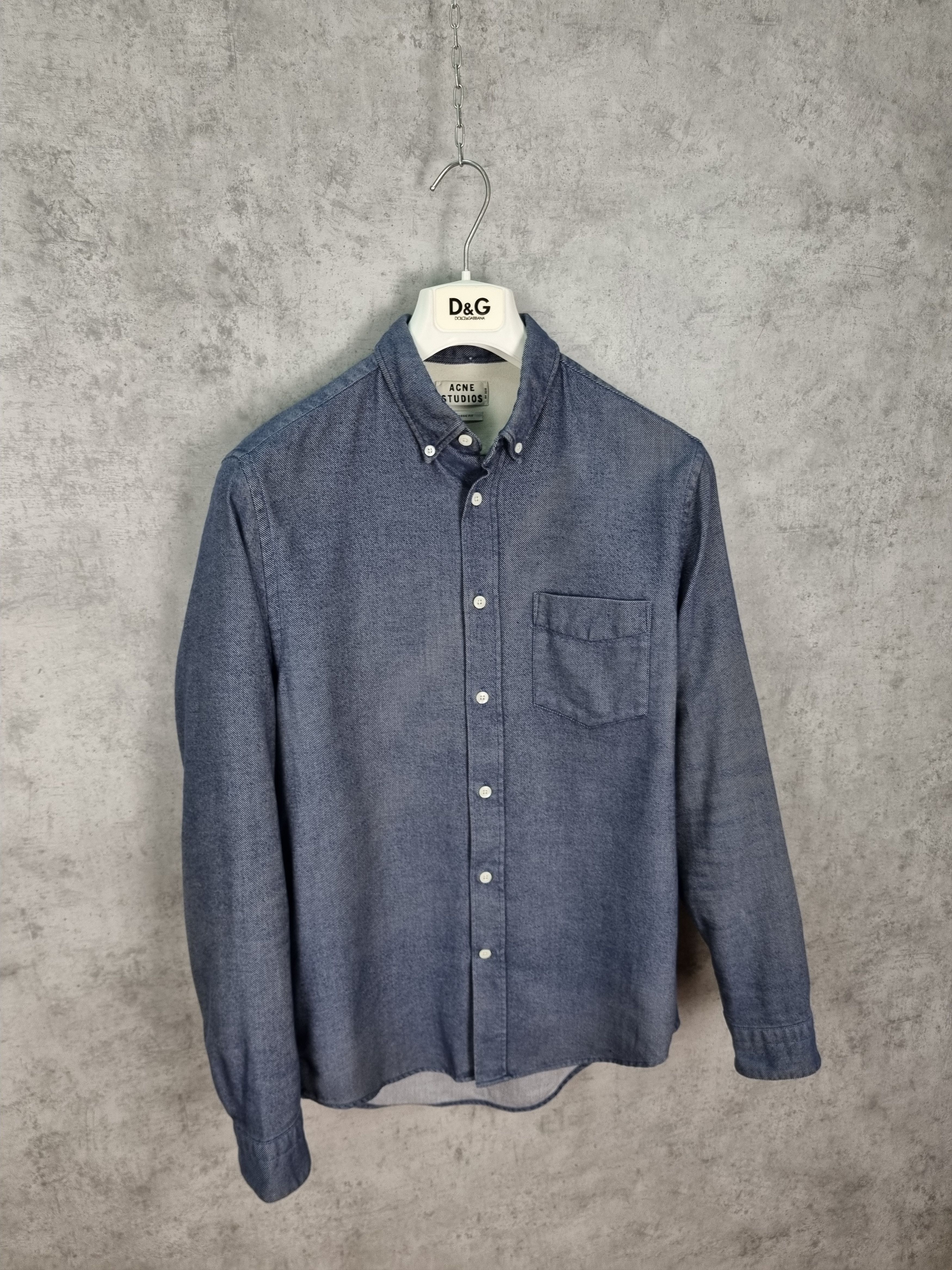 Acne Studios Acne Studios Isherwood Flan AW 13 Classic FitFaded Shirt Size US M / EU 48-50 / 2 - 2 Thumbnail