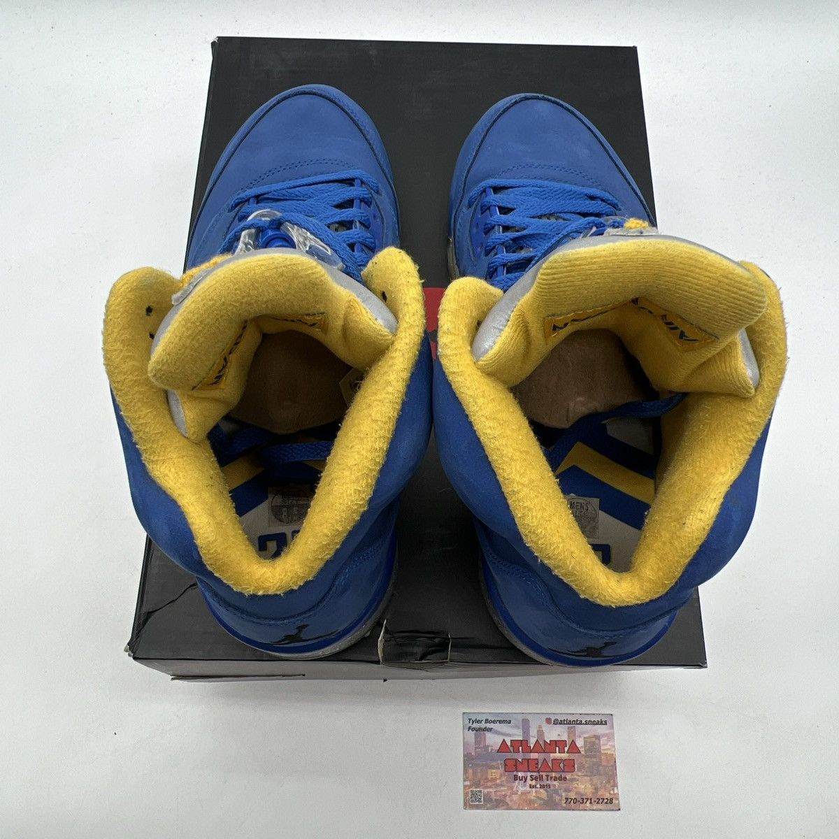 Jordan Brand Air Jordan 5 Laney Size US 8.5 / EU 41-42 - 9 Thumbnail
