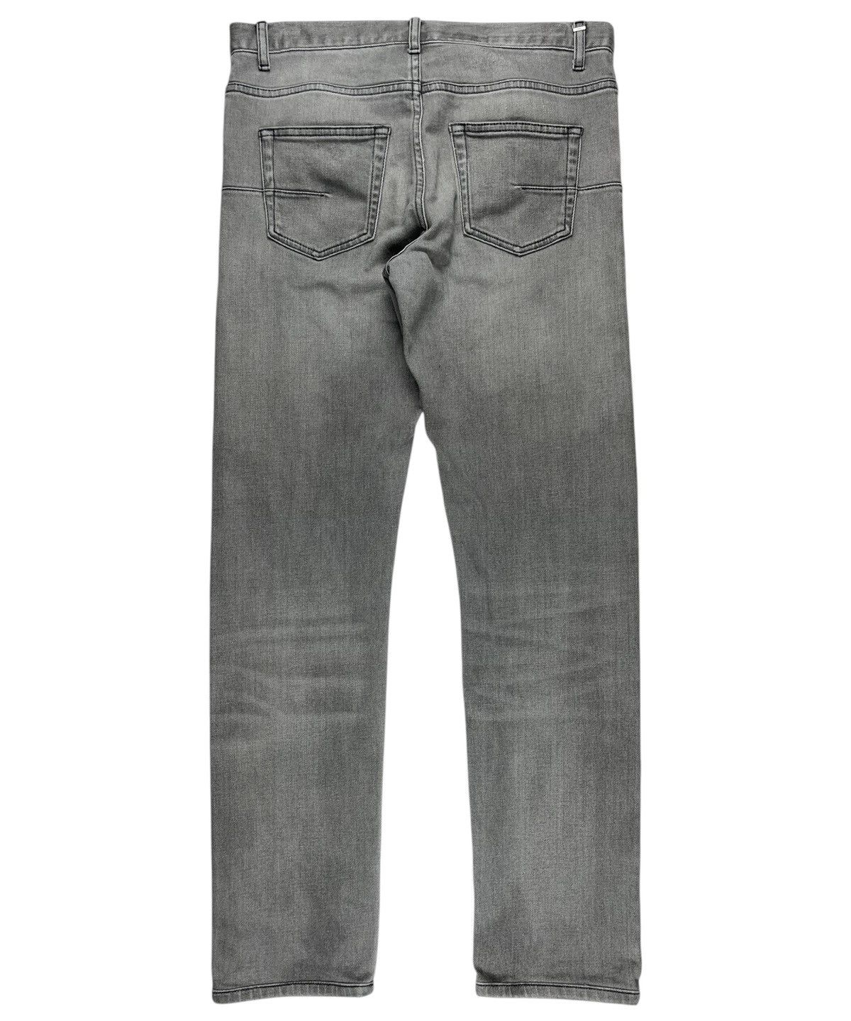 Dior Dior Homme Silver D Ring Faded Gray Denim Jeans Size US 30 / EU 46 - 2 Thumbnail