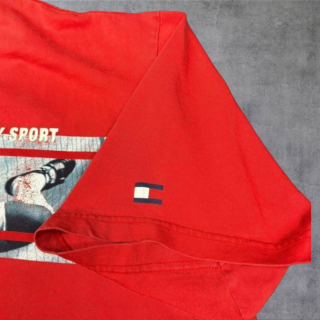 Tommy Hilfiger × Vintage Vintage Tommy Hilfiger Tshirt Size US XXL / EU 58 / 5 - 3 Thumbnail