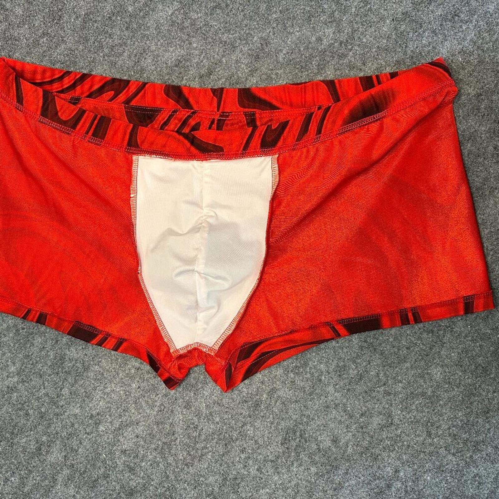 Tribal Streetwear Tribe Men’s Swim Shorts – Size 3XL – Red Swirl Print Size US 44 / EU 60 - 8 Thumbnail