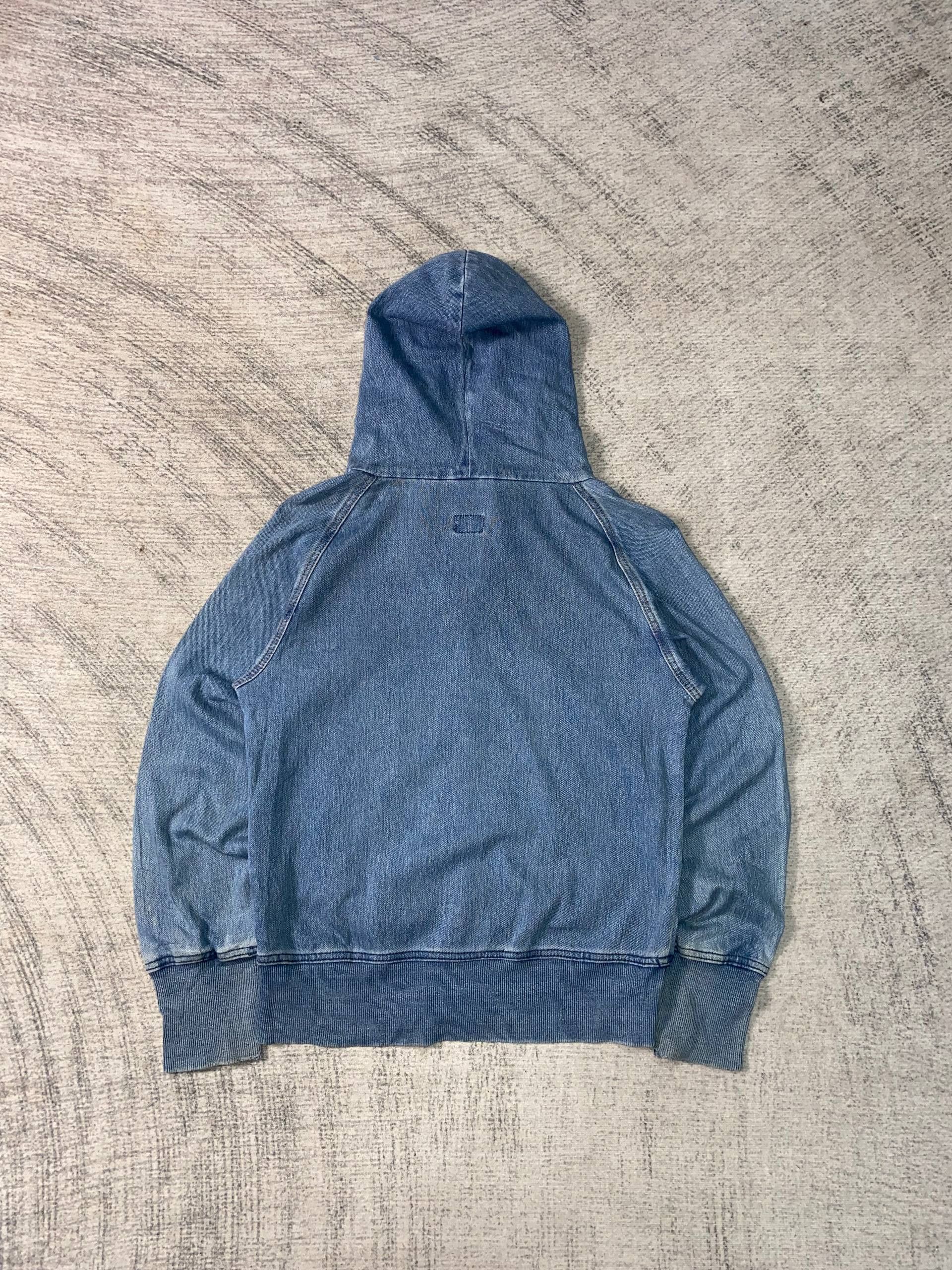 Addict Clothes Japan Westwood Outfitters Denim Blue Distressed Hooded Jacket Size S / US 4 / IT 40 - 7 Thumbnail