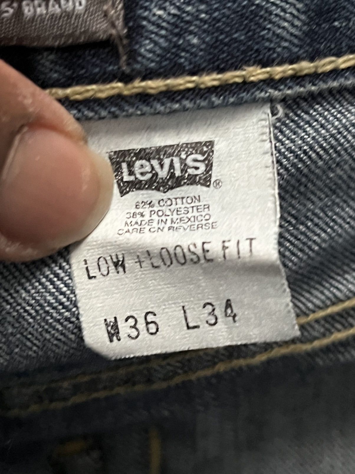 Levi's Vintage 2002 Levi's Silver Tab Jeans Size US 38 / EU 54 - 3 Thumbnail
