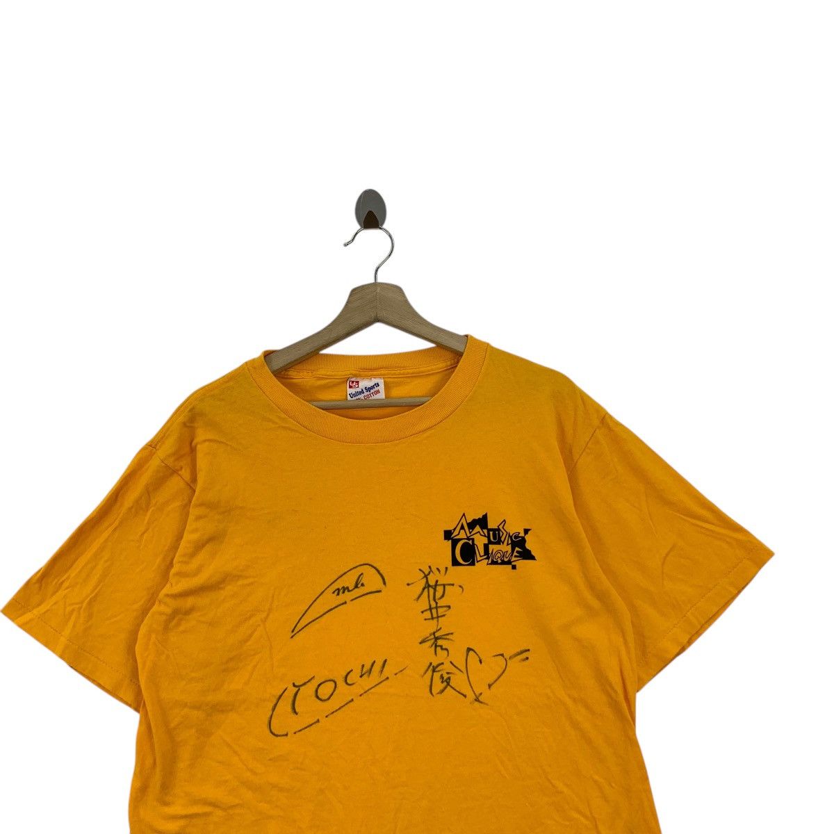 Vintage Vintage 1993 FISHMANS TVK MUSIC CLIQUE Psychedelic Tee Size US M / EU 48-50 / 2 - 2 Thumbnail