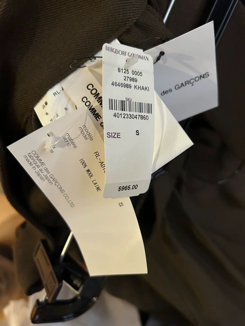 Comme des Garcons Comme Des Garcons size S Army Green One Shoulder Strap Ski Size 24" / US 00 / IT 34 - 6 Thumbnail