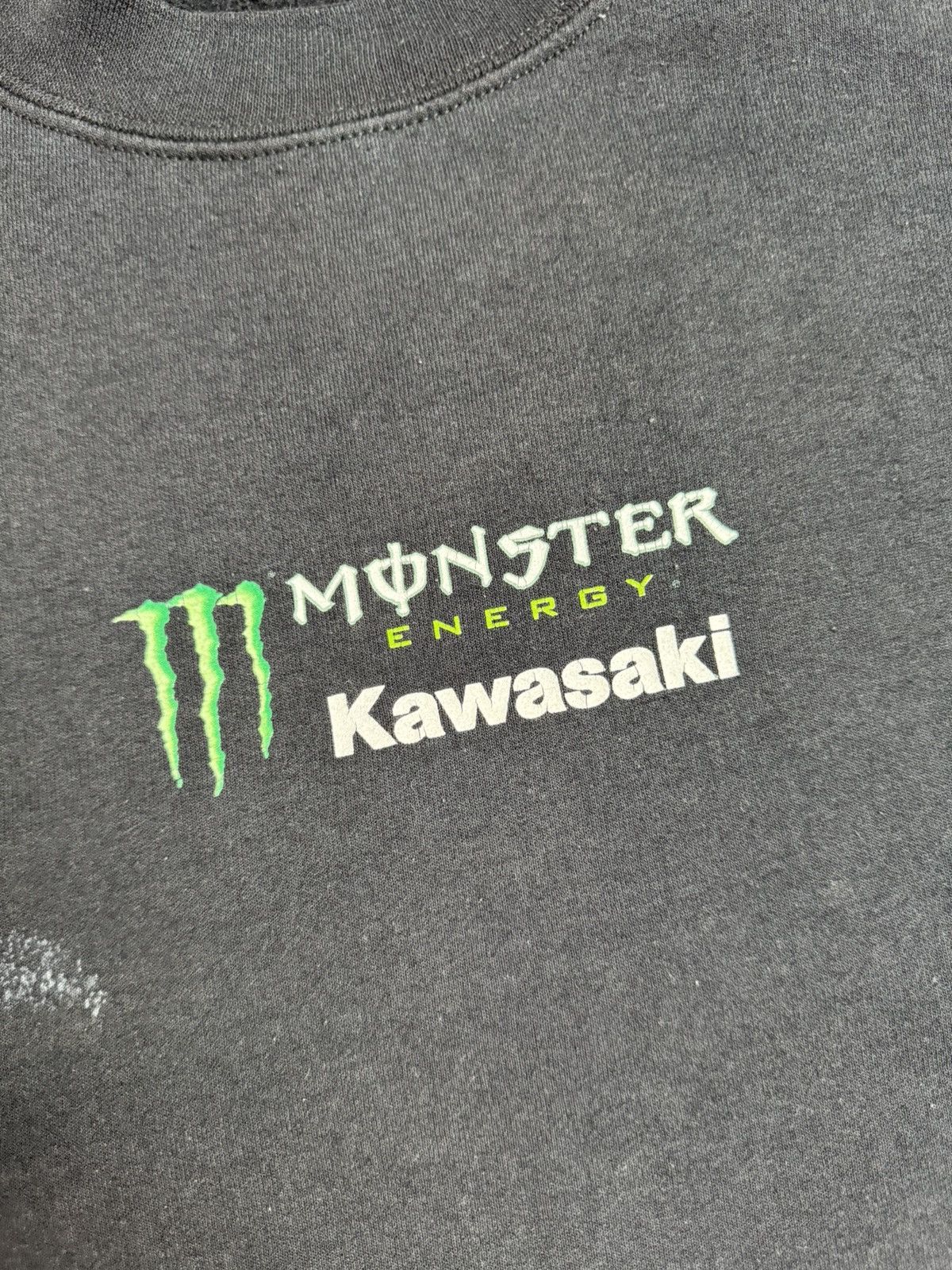 Japanese Brand Vintage⚡️ Monster Energy Kawasaki Racing Hoodie Size US L / EU 52-54 / 3 - 4 Thumbnail