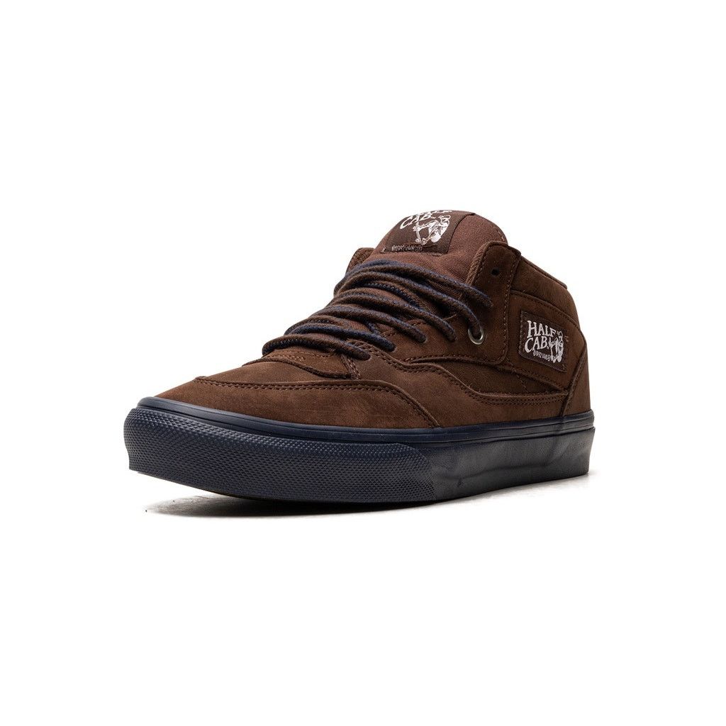 Vans VANS X NICK MICHEL MEN'S 6.5 HALF CAB '92 MID SNEAKER BROWN Size US 6.5 / EU 39-40 - 4 Thumbnail