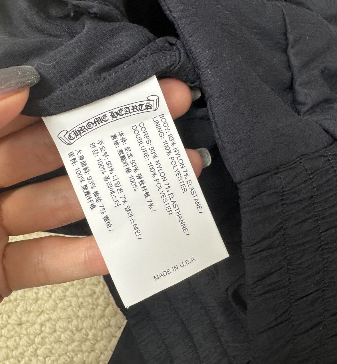 Chrome Hearts Dual zip parachute windbreaker jacket Size US L / EU 52-54 / 3 - 6 Thumbnail