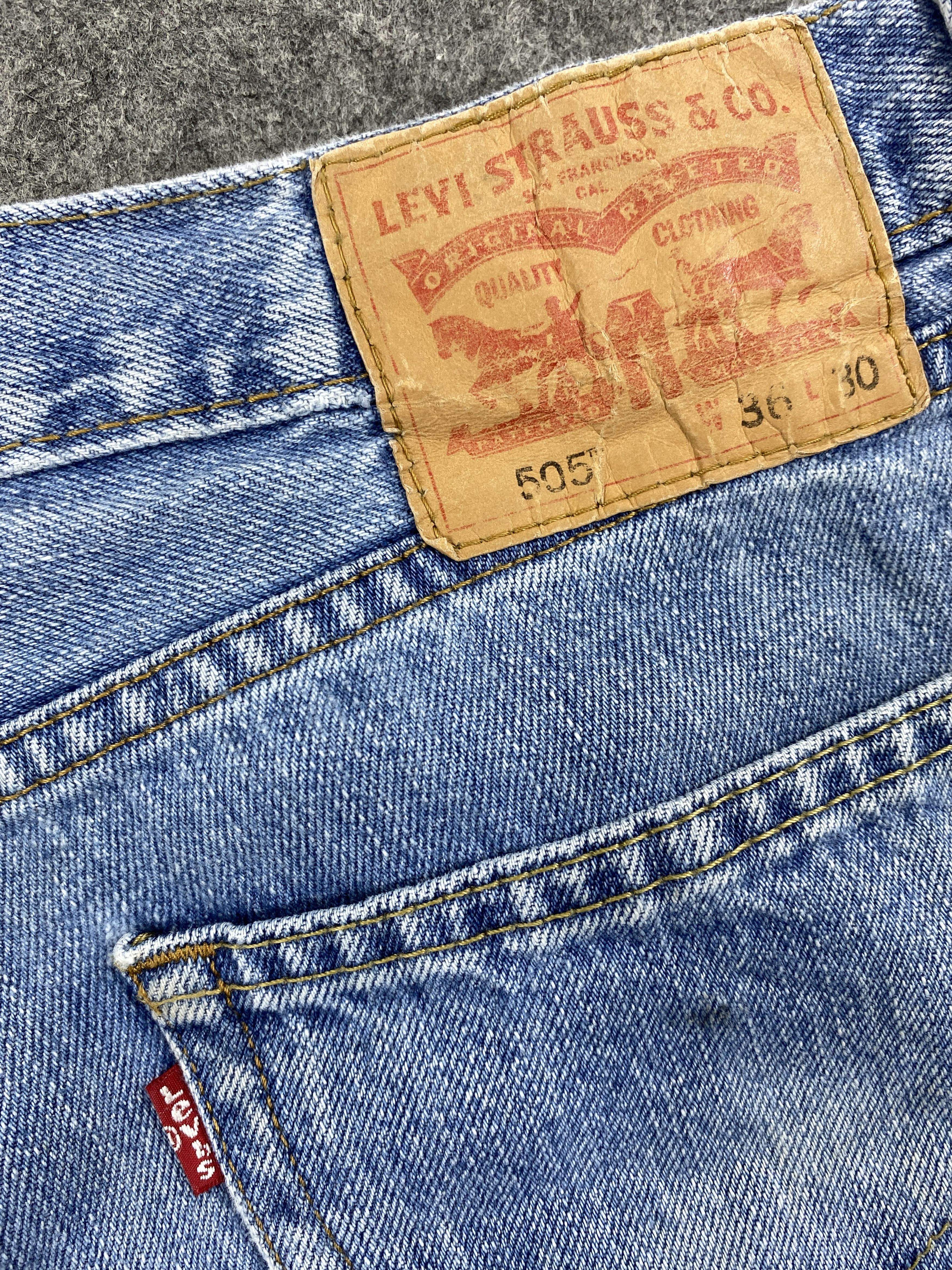 Levi's Mid Blue Vintage Levi's 505 Jeans 36x29.5 Denim -JN1282 Size US 36 / EU 52 - 9 Thumbnail