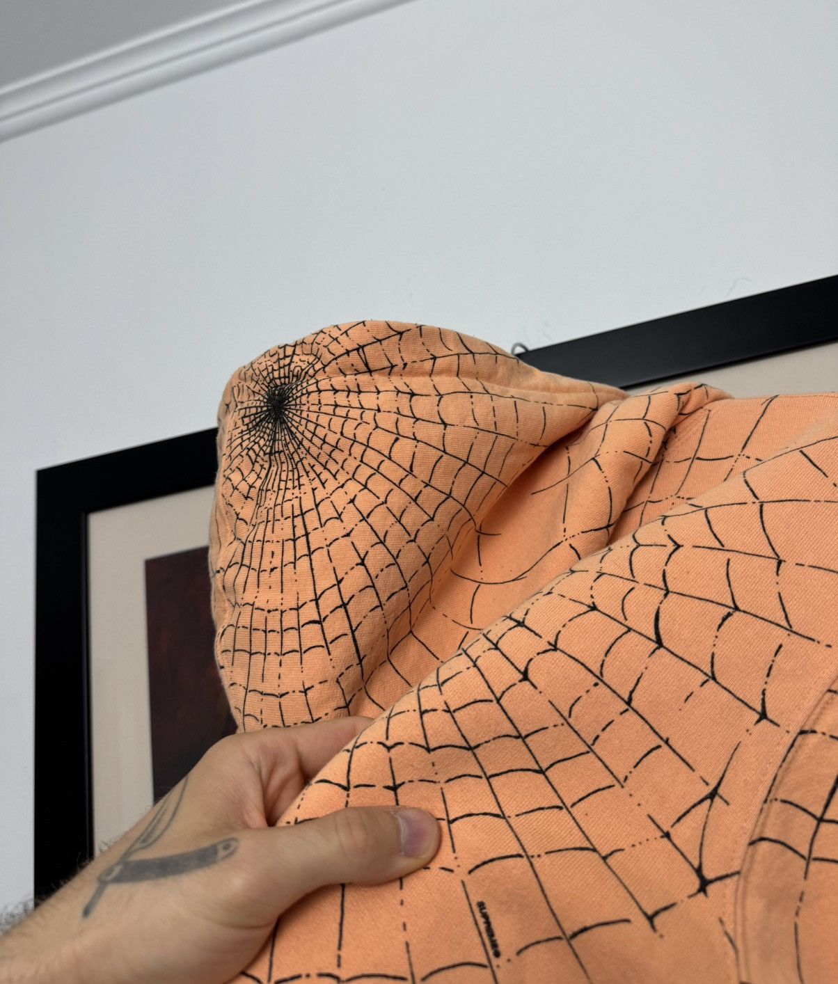 Supreme FW16 Supreme Spider Web Hoodie Rare Avant Garde Fullprint Size US L / EU 52-54 / 3 - 5 Thumbnail