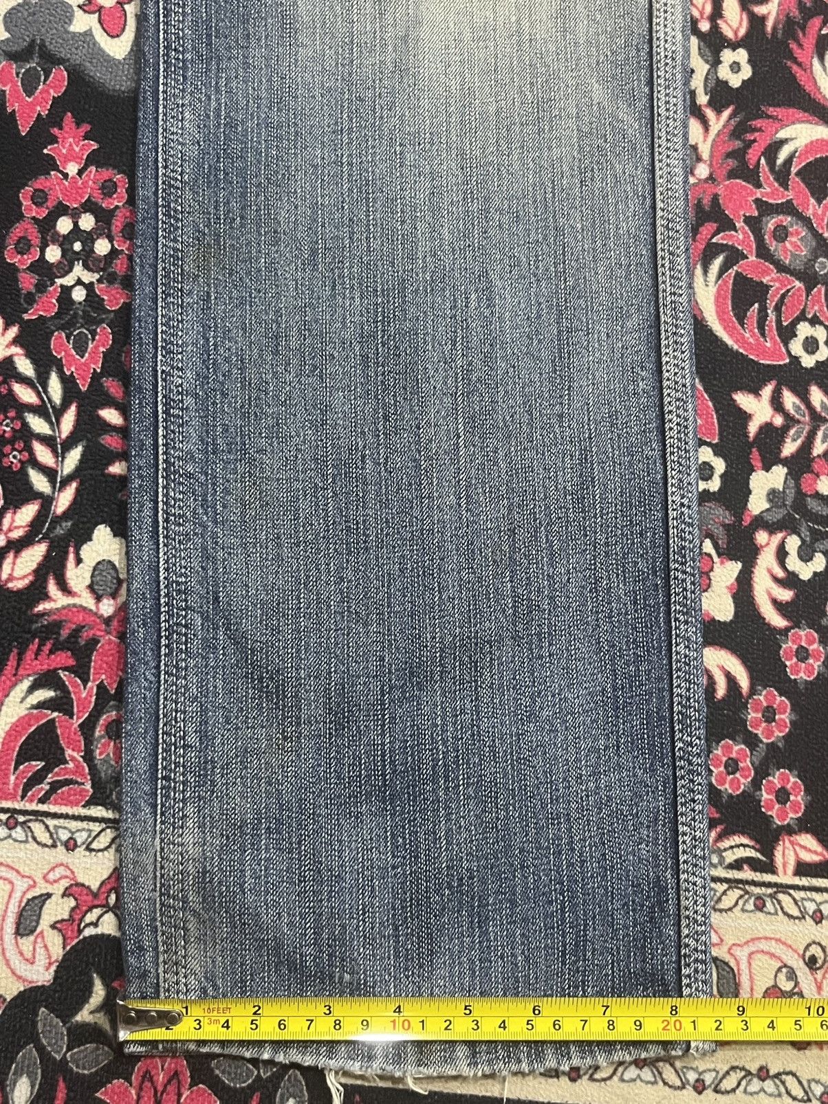 Undercover × Uniqlo Vintage Uniqlo Fatigue Distressed Regular Fit Blue Jeans Size US 34 / EU 50 - 14 Thumbnail