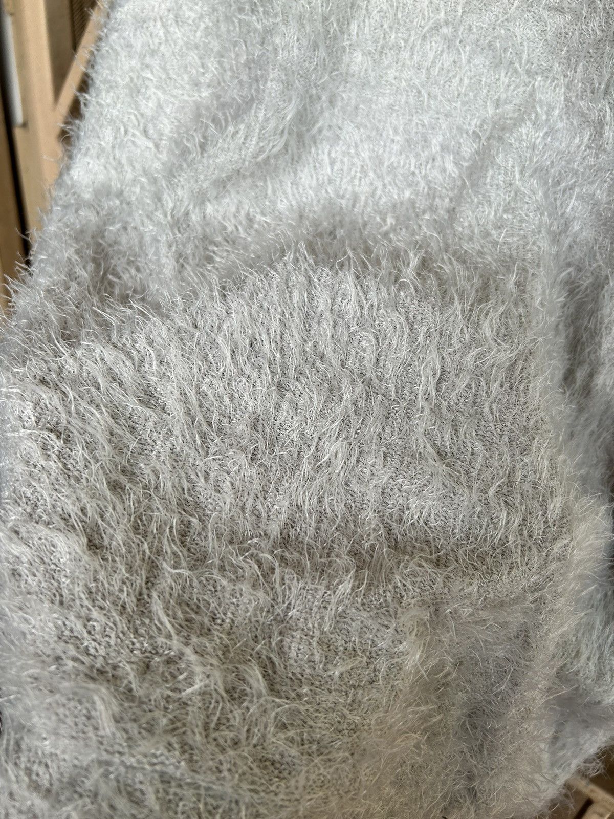 Beauty Beast × Japanese Brand 💸BINDINGOFFER💸 Glacier Knit Fuzy Mohair Isseymiyake style Size US M / EU 48-50 / 2 - 4 Thumbnail