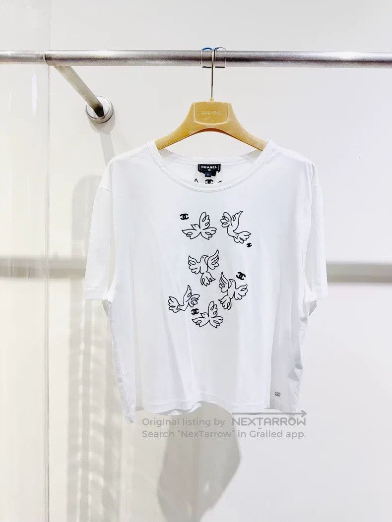 Other Chanel 22c Peace Pigeon Short Sleeve Size S / US 4 / IT 40 - 1 Thumbnail