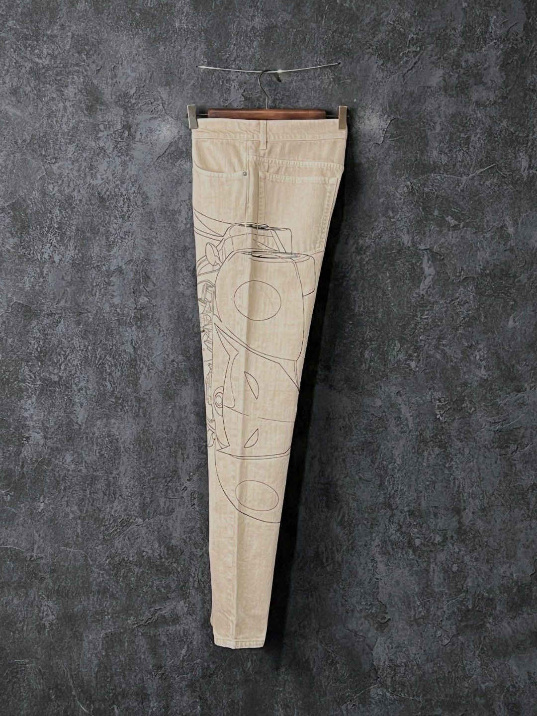 Lanvin Lanvin Khaki Jeans 29*1 Size 29" - 7 Thumbnail
