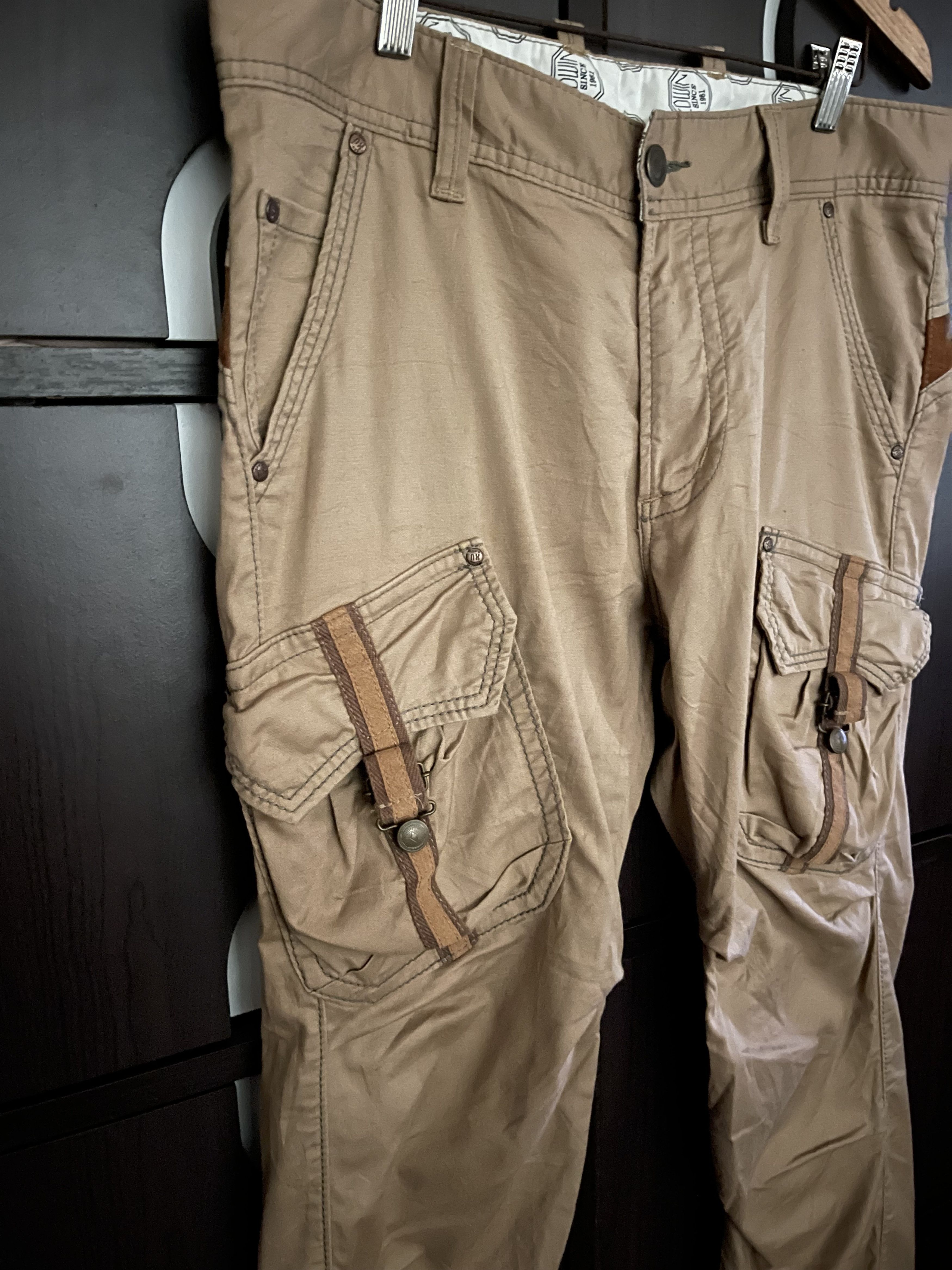 Edwin × Hysteric Glamour × If Six Was Nine Edwin Bondage Cargo Multipocket Tactical Travis Scott Style Size US 35 - 3 Thumbnail