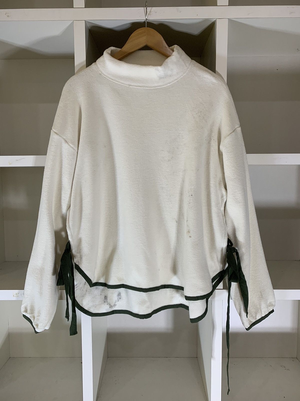 White Mountaineering White Mountaineering Fleece Sweater Size L / US 10 / IT 46 - 1 Thumbnail