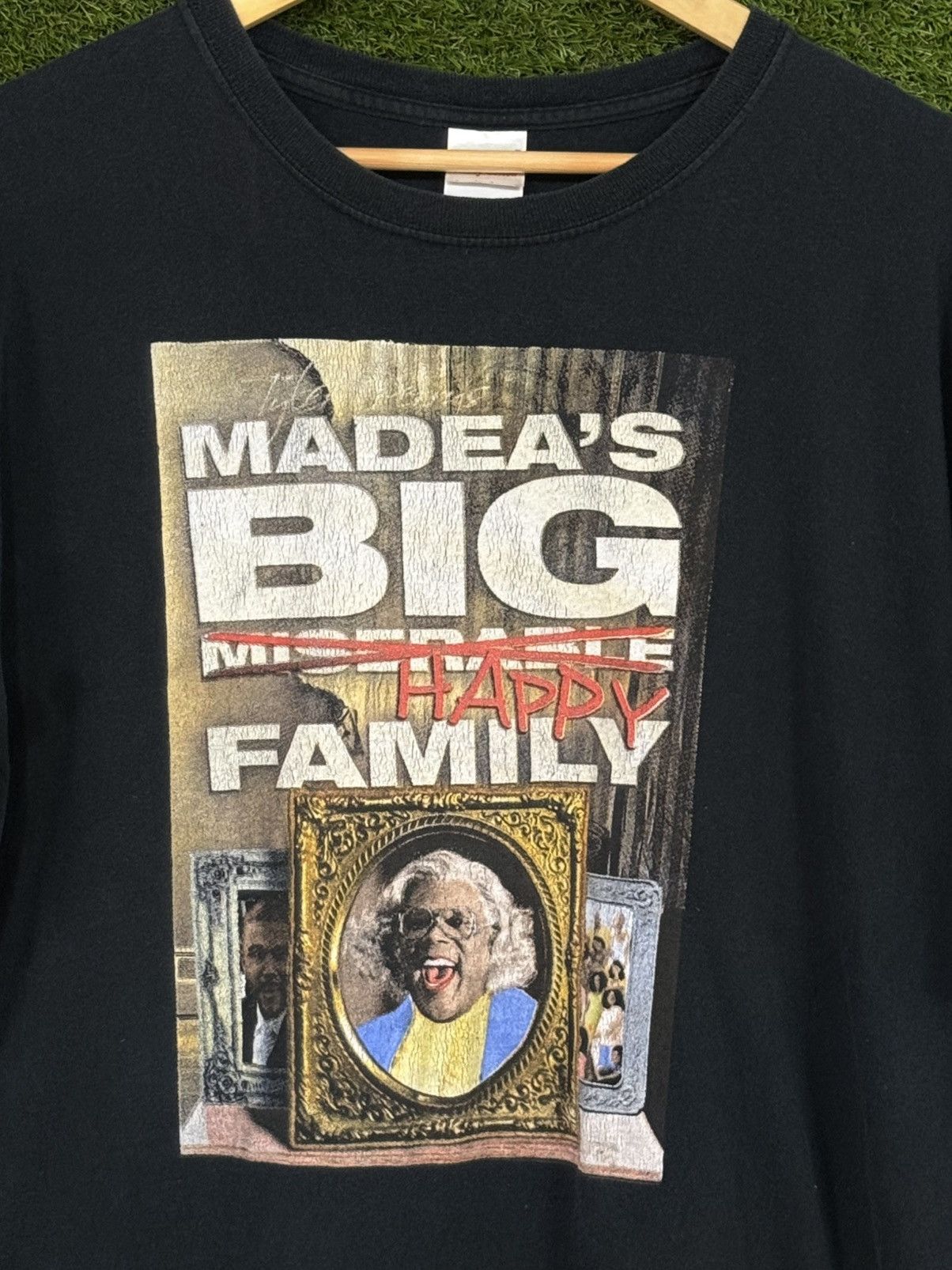 Vintage Vintage Gildan Madea's Big Happy Family Tyler Perry Black XL Size US XL / EU 56 / 4 - 2 Thumbnail