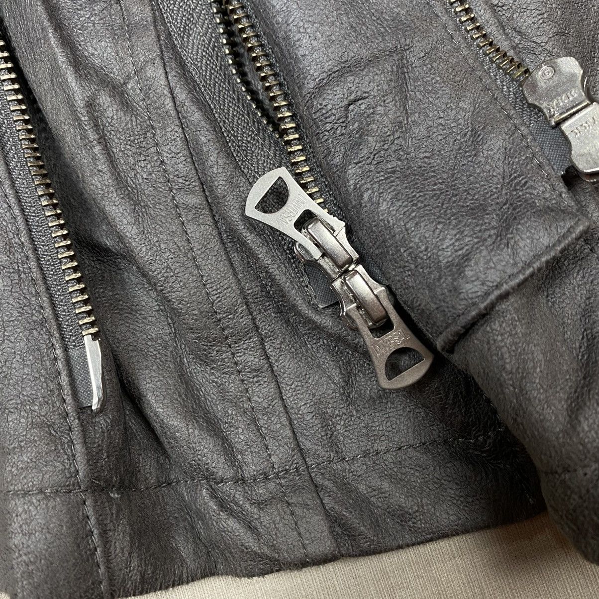Le Grande Bleu (L.G.B.) Tornado Mart Bono Suede Leather Jacket Size US M / EU 48-50 / 2 - 10 Thumbnail