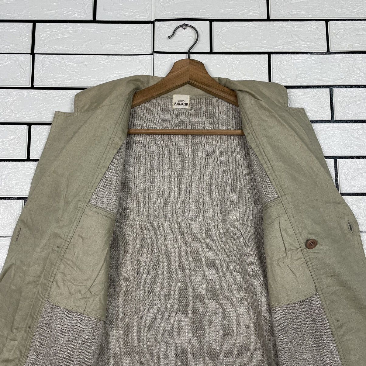 Other Greco Baracchi Double Breasted Jacket Size US M / EU 48-50 / 2 - 12 Thumbnail