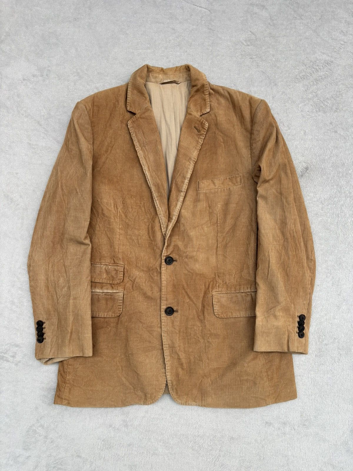 Marithe + Francois Girbaud 80s Marith Francois Girbaud Closed Corduroy Blazer Jacket Size US M / EU 48-50 / 2 - 1 Thumbnail