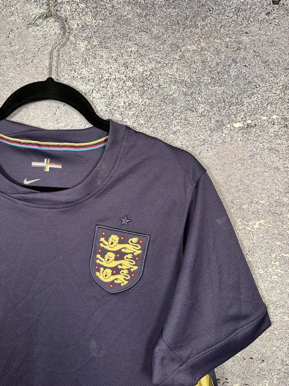 Vintage England National Team 2024 Away Fan Soccer Jersey Large Size US L / EU 52-54 / 3 - 5 Thumbnail