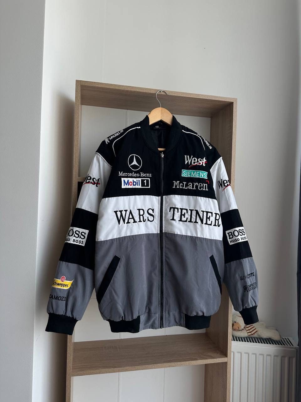 Mercedes-Benz × Vintage Vintage Mercedes-Benz McLaren West Racing Jacket Size US L / EU 52-54 / 3 - 12 Thumbnail