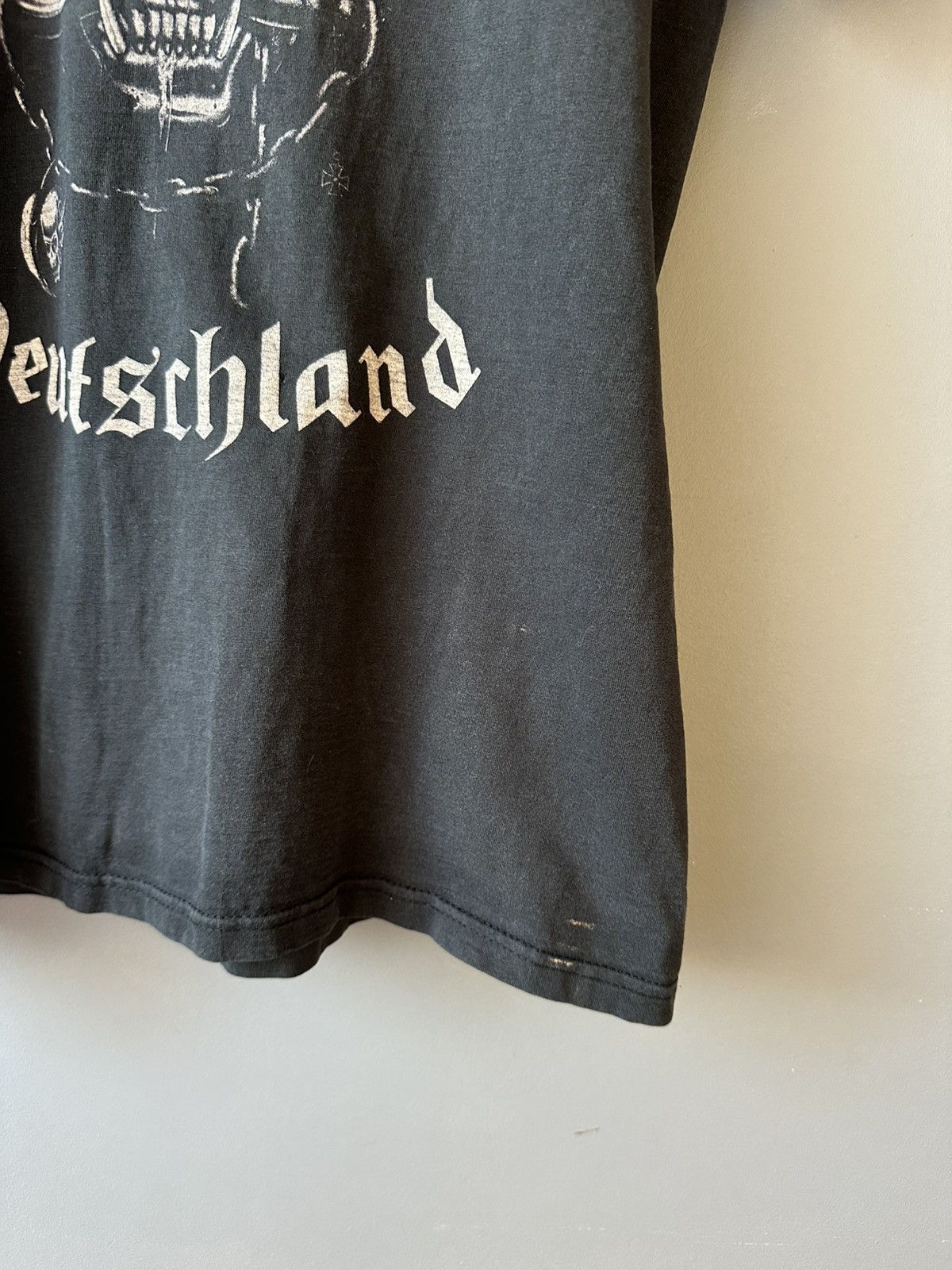 Vintage 2004 Motorhead Deutschland Germany black faded t shirt tee Size US S / EU 44-46 / 1 - 3 Thumbnail