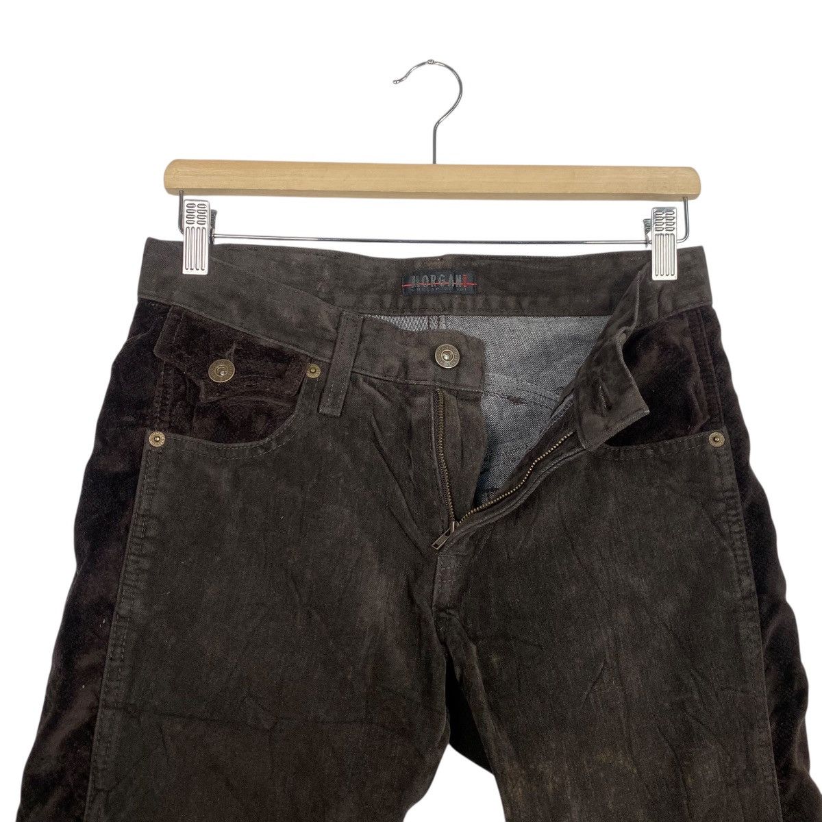 Japanese Brand × Morgan Homme Morgon Homme flare pant Size 30" / US 8 / IT 44 - 10 Thumbnail