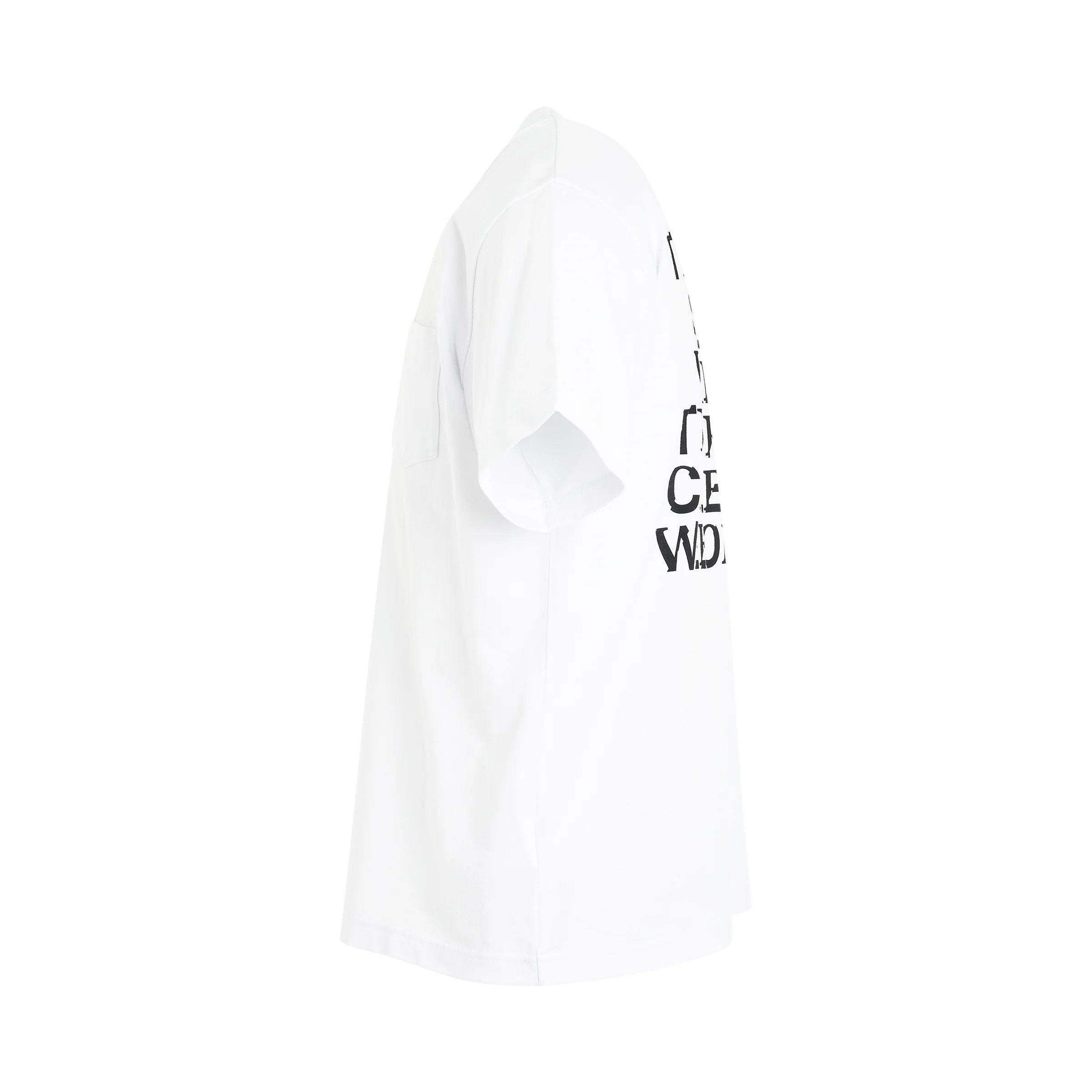 Sacai o1mris0824 T-Shirt in White Size US S / EU 44-46 / 1 - 3 Thumbnail