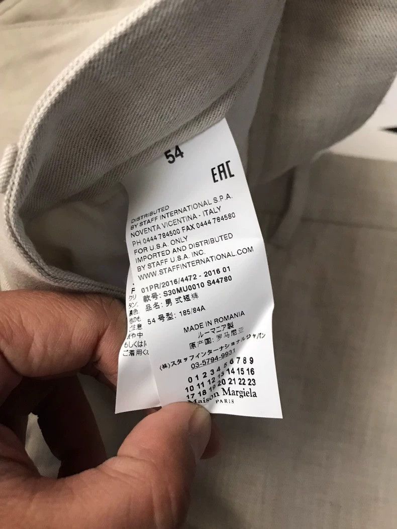 Maison Margiela Maison Margiela Summer Shorts in Light Color-2506 Size US 44 / EU 60 - 4 Thumbnail