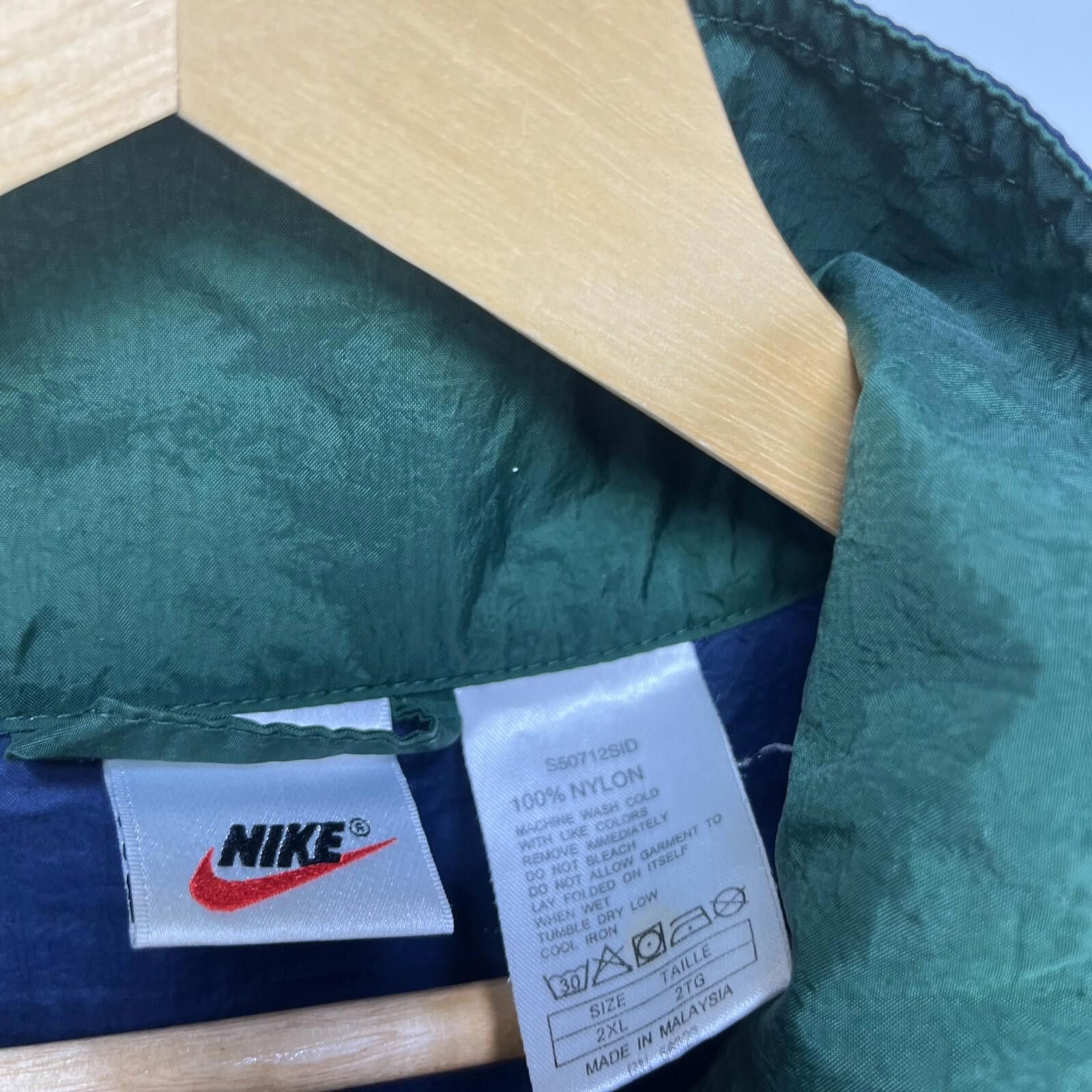 Nike Vintage 90s Nike Air Windbreaker Anorak Jacket 2XL Size US XXL / EU 58 / 5 - 6 Thumbnail
