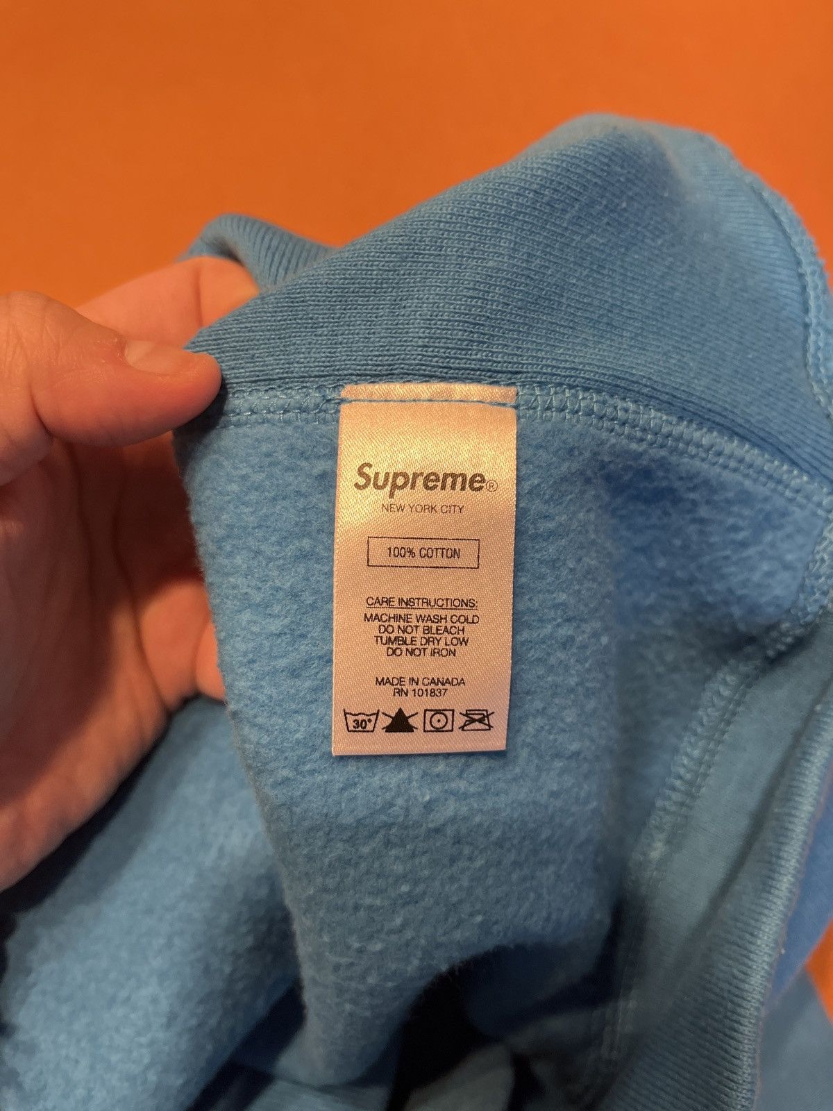 Supreme Supreme Bright Royal FW18 Box Logo Crewneck Size US XL / EU 56 / 4 - 6 Thumbnail